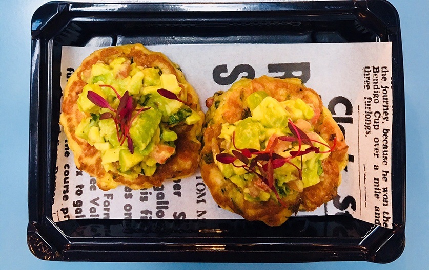 Zucchini and corn fritters