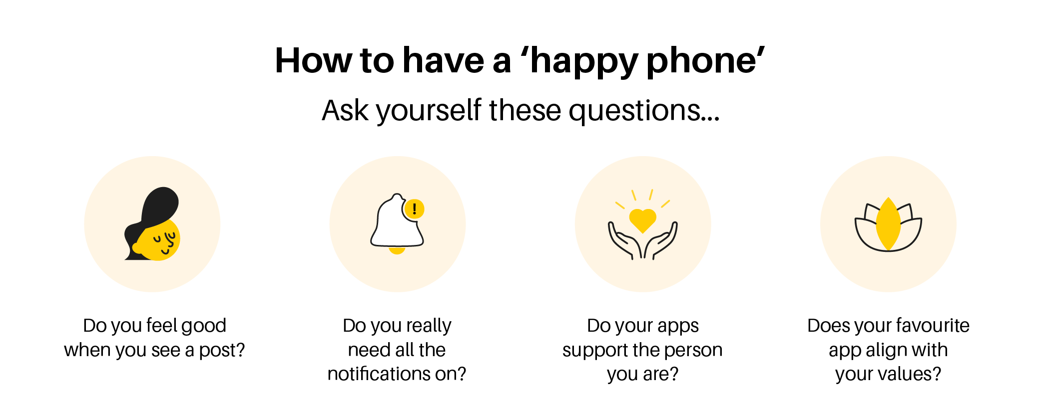 how to have a happy phone