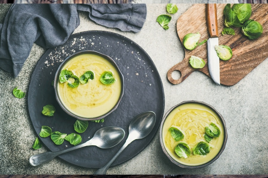 Brussel sprout soup