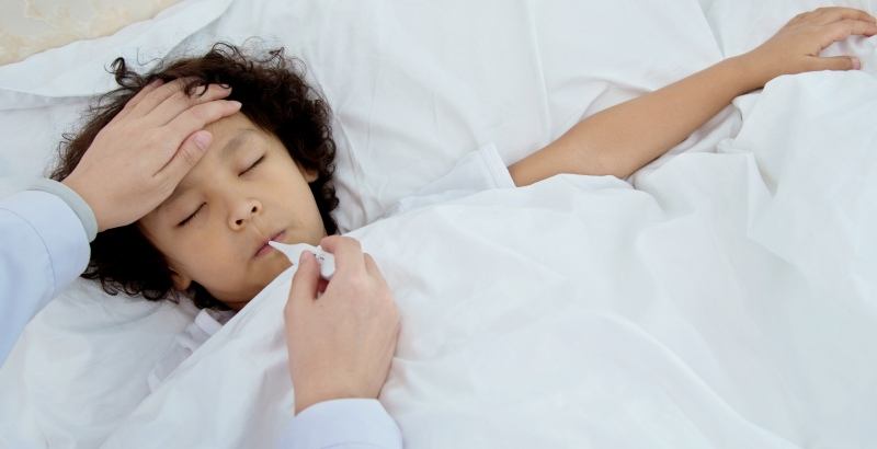 Childrens Health Blog sick kid