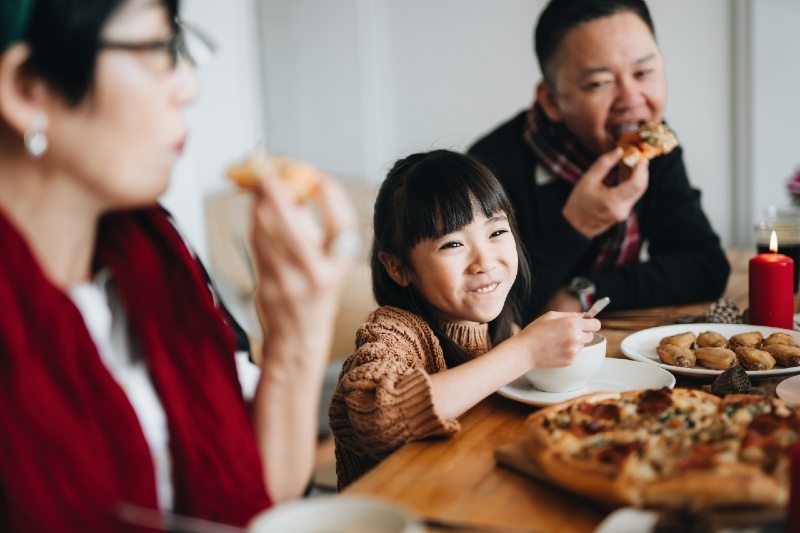 healthier takeaway options family