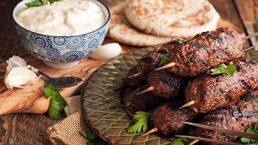 Koftas with chimichurri