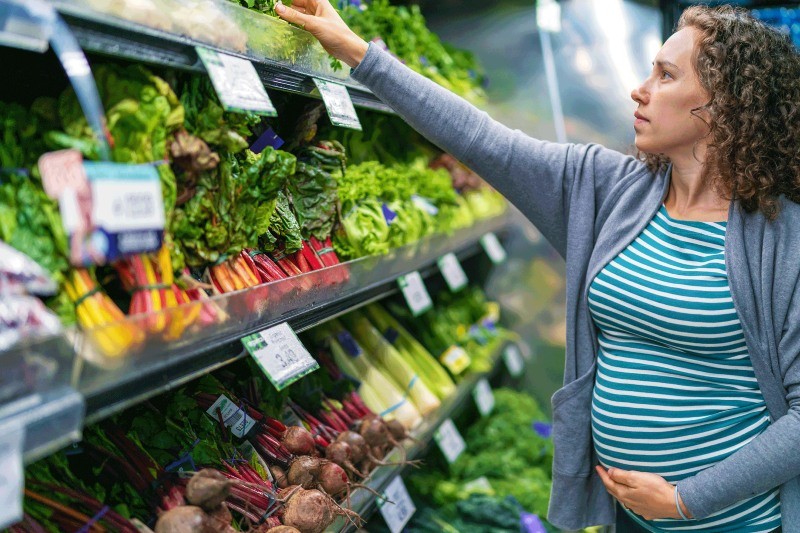 Pregnancy Diet supermarket