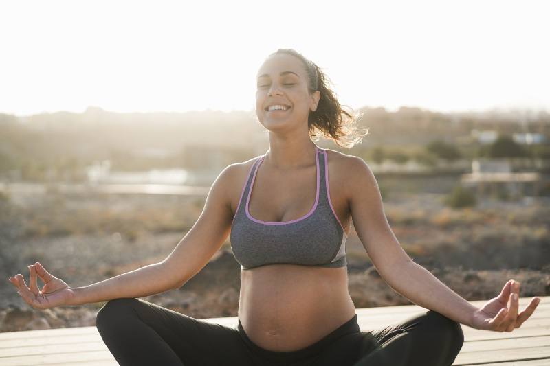 Pregnancy+Exercise Blog MEDITATION