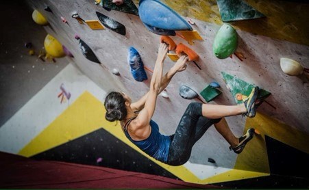 rock climbing