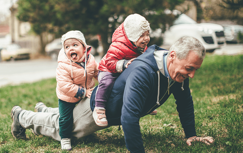 Family improves health